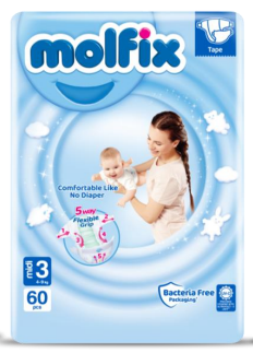 Molfix diapers size 2024 4