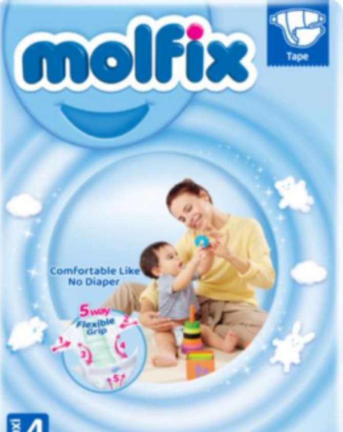 Molfix-Diapers-Maxi Pack-Size 4 -7-14Kg-Baby-Best-delivery-Mauritius