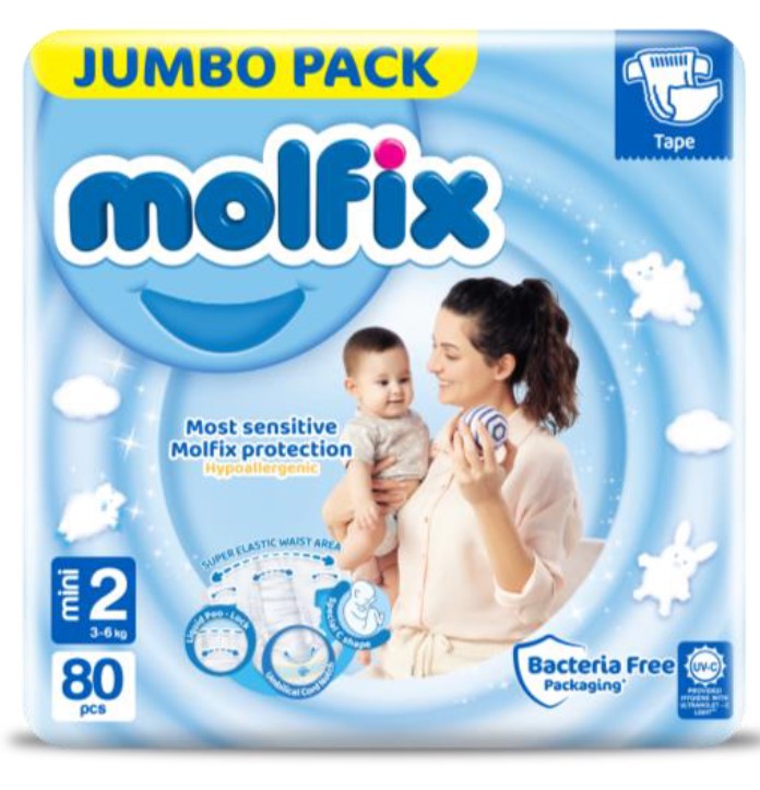 Molfix-diapers-mini-2-80-Jumbo-pack-Baby-Best-delivery-Mauritius